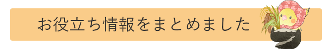 お役立ち情報