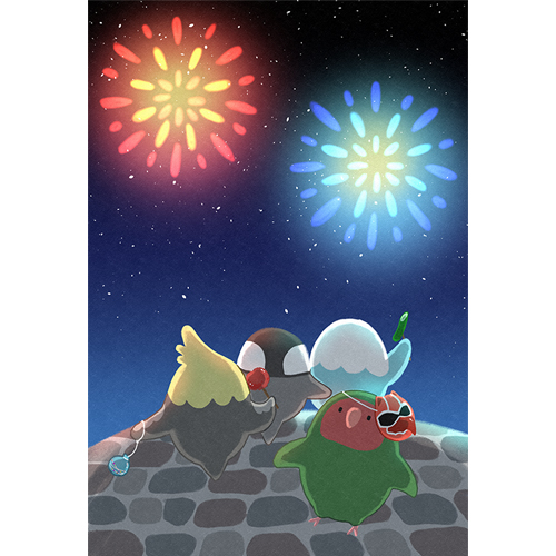 ポストカード(8月バージョン)